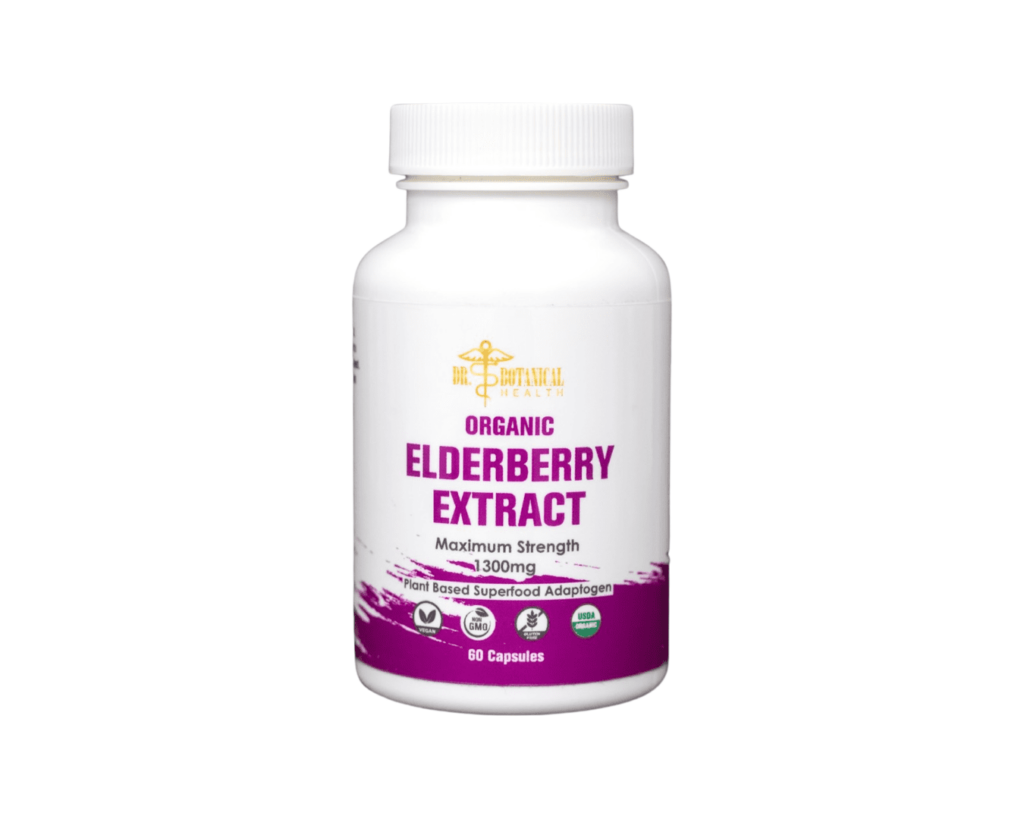 Elderberry Capsules (100% Organic)
