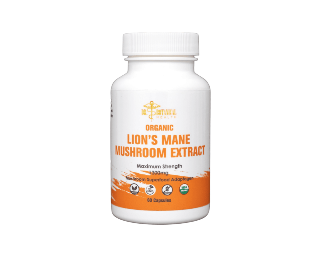 Lion’s Mane Capsules (100% Organic)